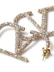 Valentino Garavani VLogo Signature Crystal Earrings