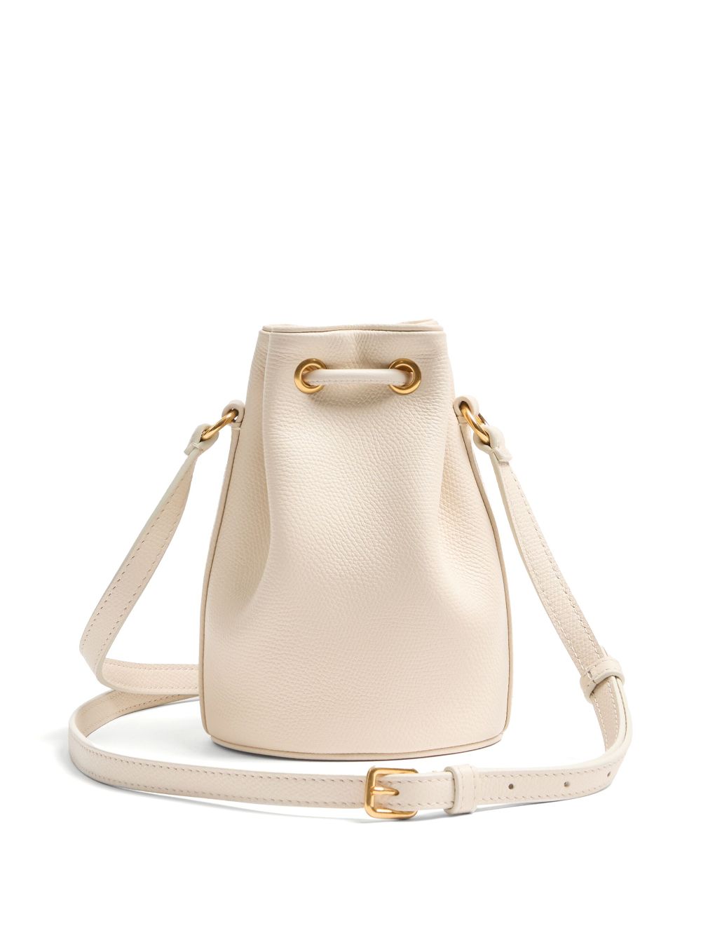 Valentino Garavani Bags.. Ivory mini leather bucket bag