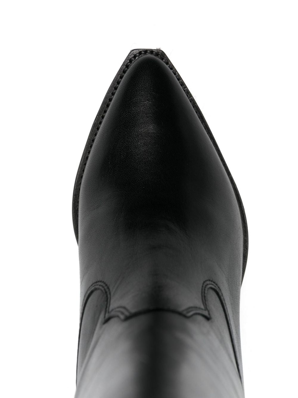 Isabel Marant Boots Black — Silk & Nylon Duerto Leather