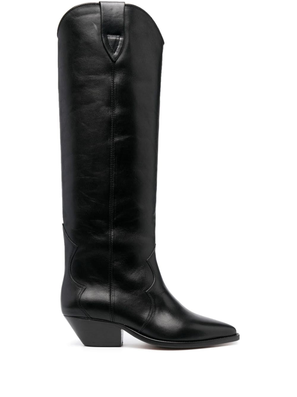 Isabel Marant Boots Black — Silk & Nylon Denvee Boots