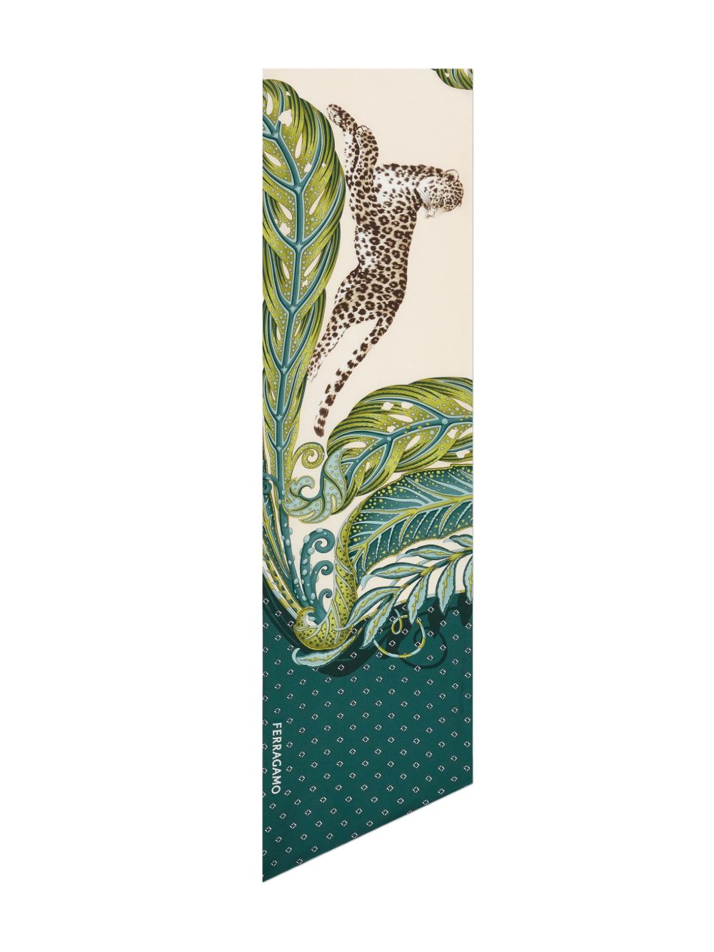 Écharpes Ferragamo vertes