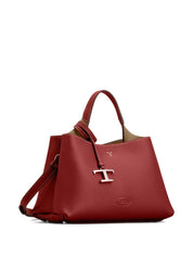 Tod'S Bags.. Bordeaux leather micro shopping bag