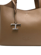Tod'S Bags.. Brown mini calf leather shopping bag