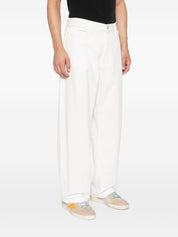 Carhartt WIP Pre Jeans White — Silk & Nylon Men's Jeans