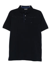 Emporio Armani T-shirts and Polos Blue silk blend