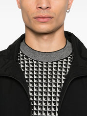 Emporio Armani Sweaters Black wool crewneck