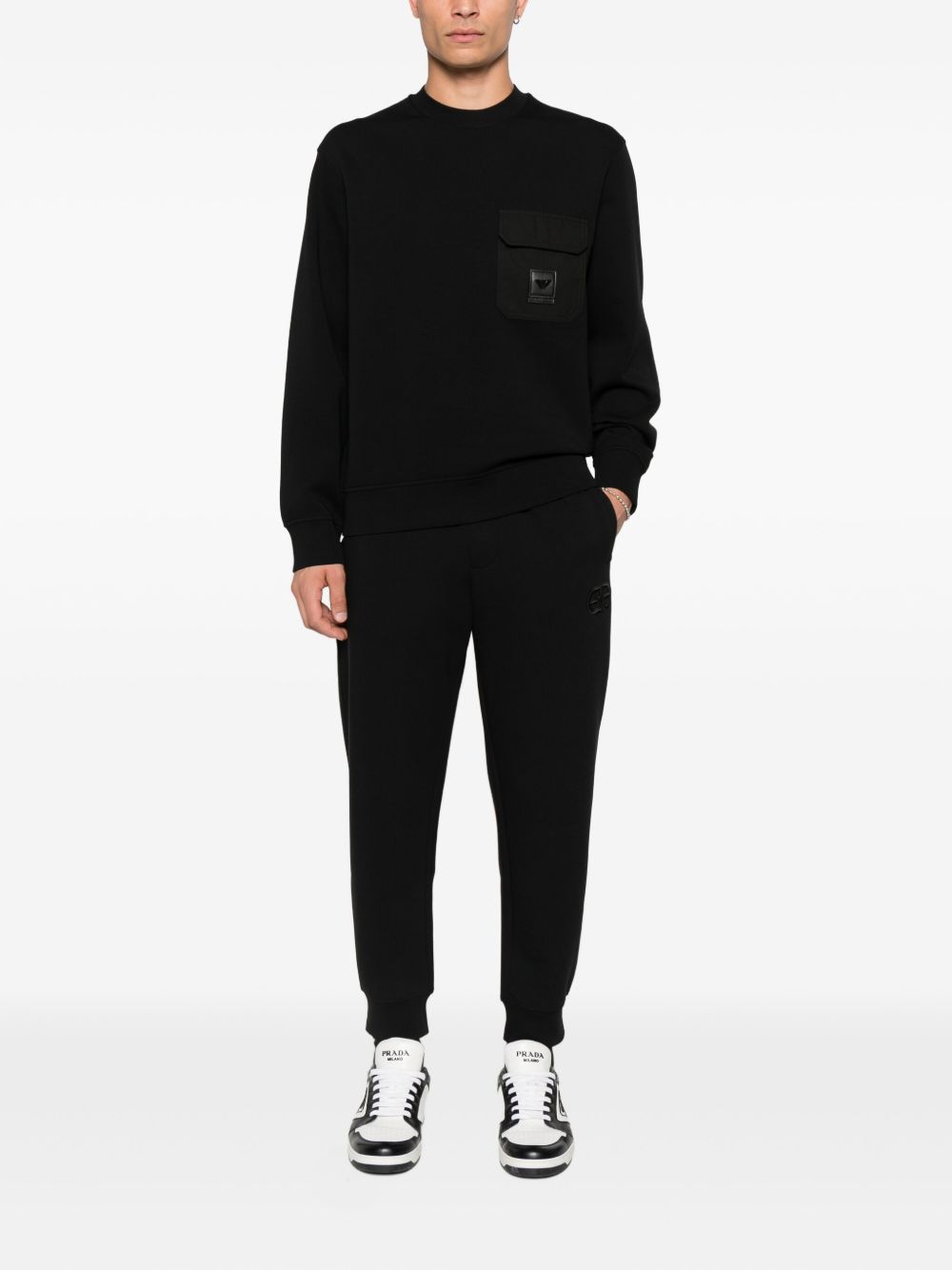 Emporio Armani Sweaters Black