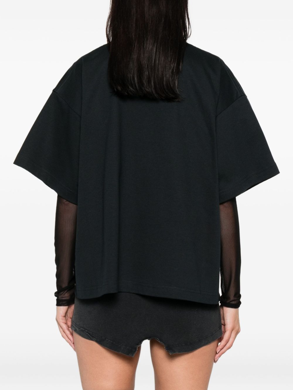 T-shirts et polos Balenciaga noirs