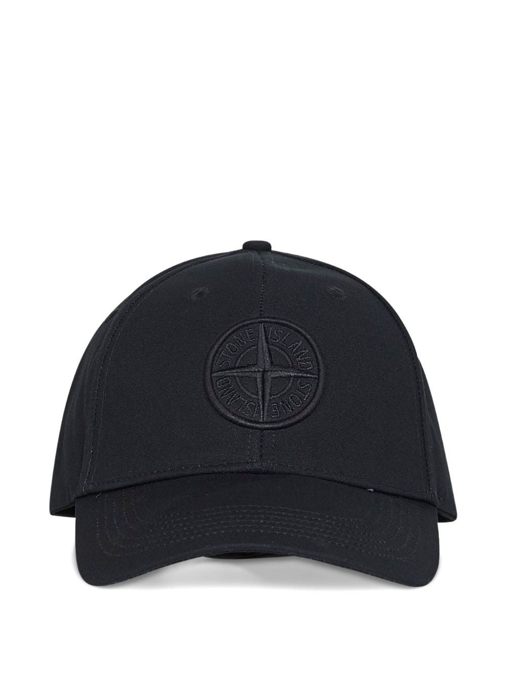 Stone Island Hats Black cotton logo cap