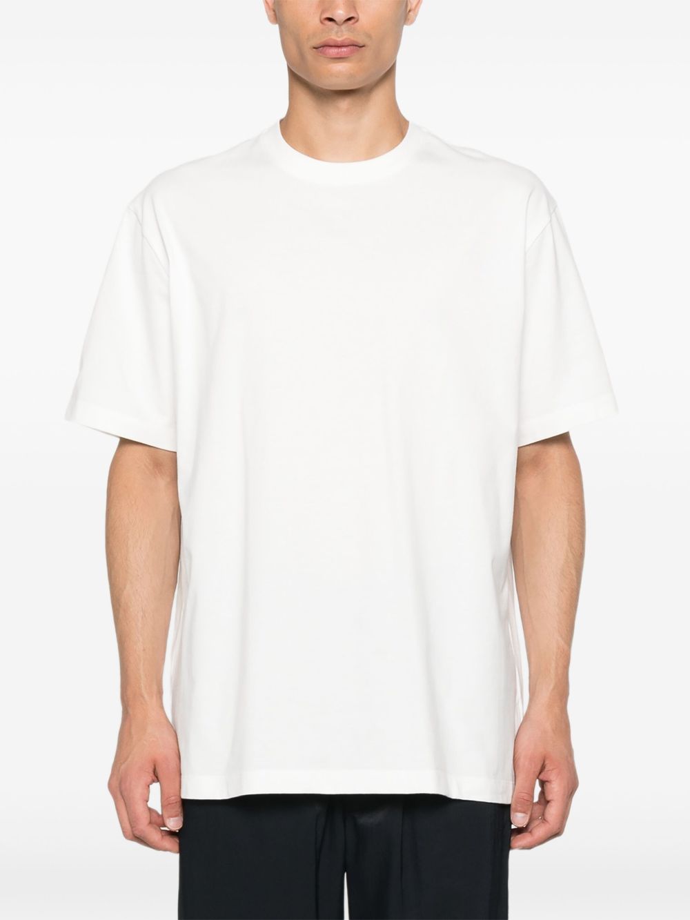 Y-3 T-shirts and Polos White