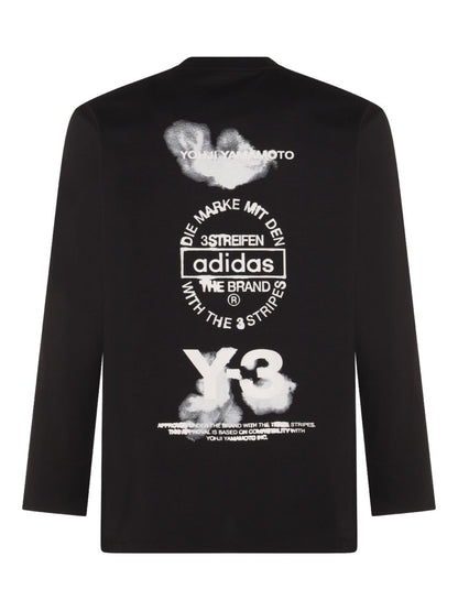 Camisetas y polos Y-3 negros