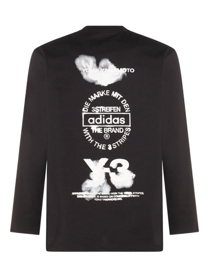 Camisetas y polos Y-3 negros