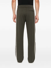 EMPORIO ARMANI EXCLUSIVE Trousers in Black Silk Blend