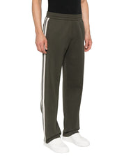 EMPORIO ARMANI EXCLUSIVE Trousers in Black Silk Blend