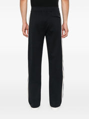 EMPORIO ARMANI EXCLUSIVE Trousers in Blue Silk Blend