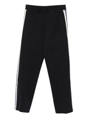 EMPORIO ARMANI EXCLUSIVE Trousers in Blue Silk Blend