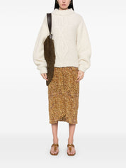 Isabel Marant Sweater — Beige Wool Crew Neck