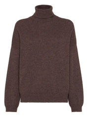 Brunello Cucinelli Sweaters Brown cashmere turtleneck