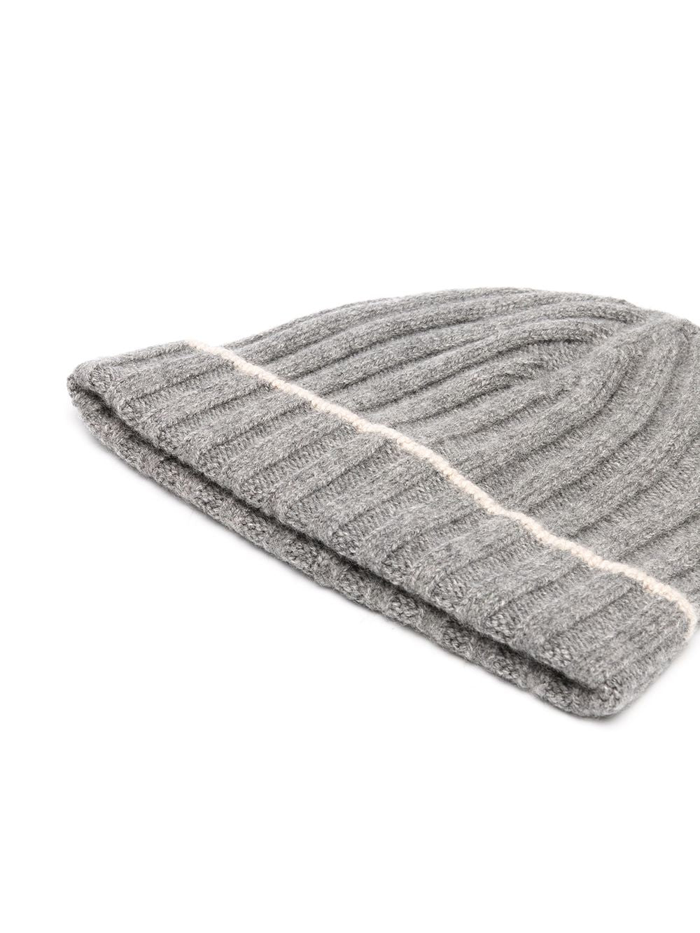 Brunello Cucinelli Hats Grey cashmere beanie
