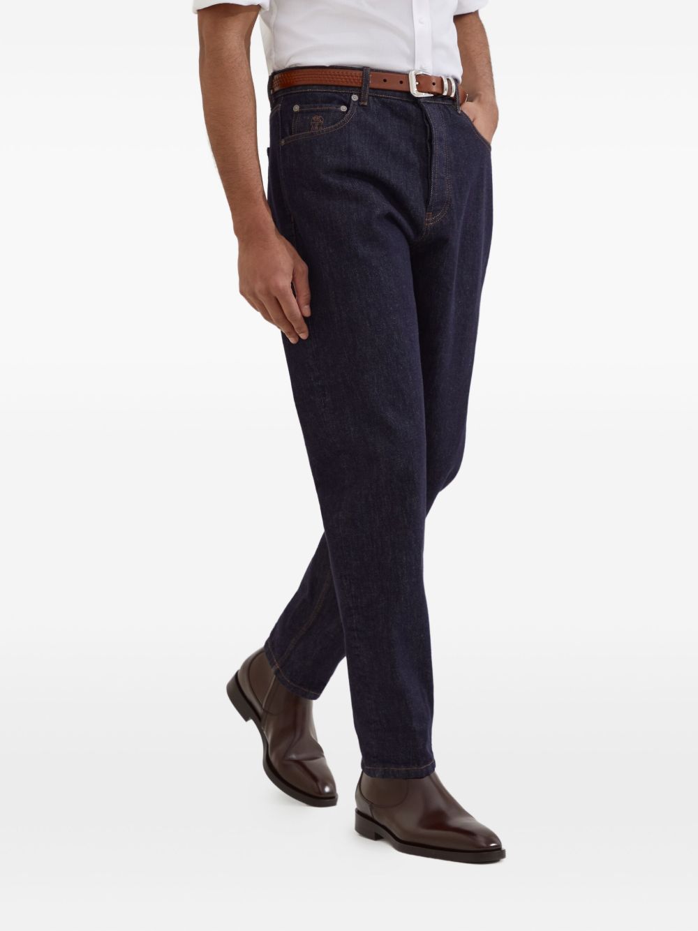Brunello Cucinelli Jeans in Blue Denim