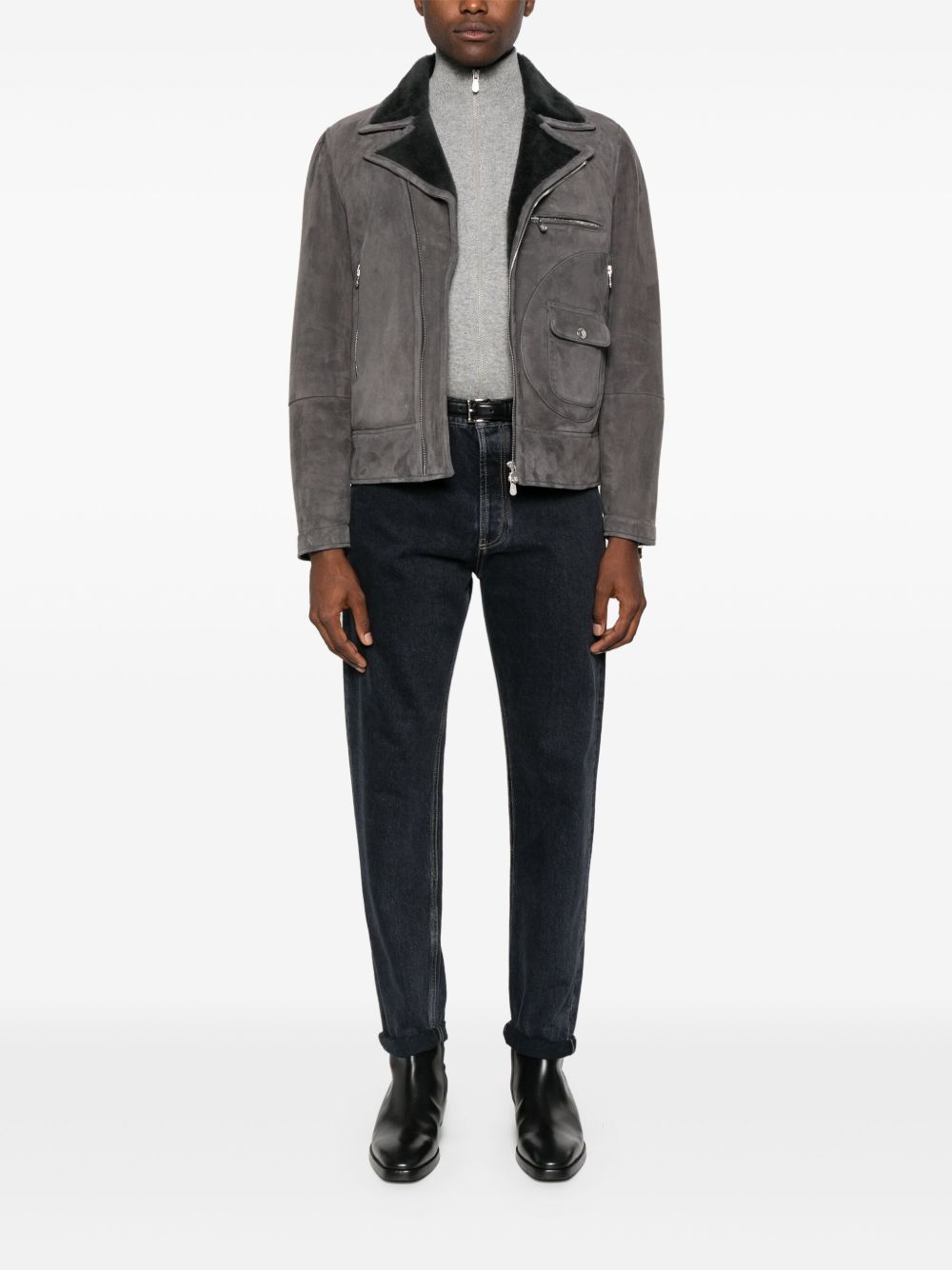 Brunello Cucinelli Jeans in Grey Denim