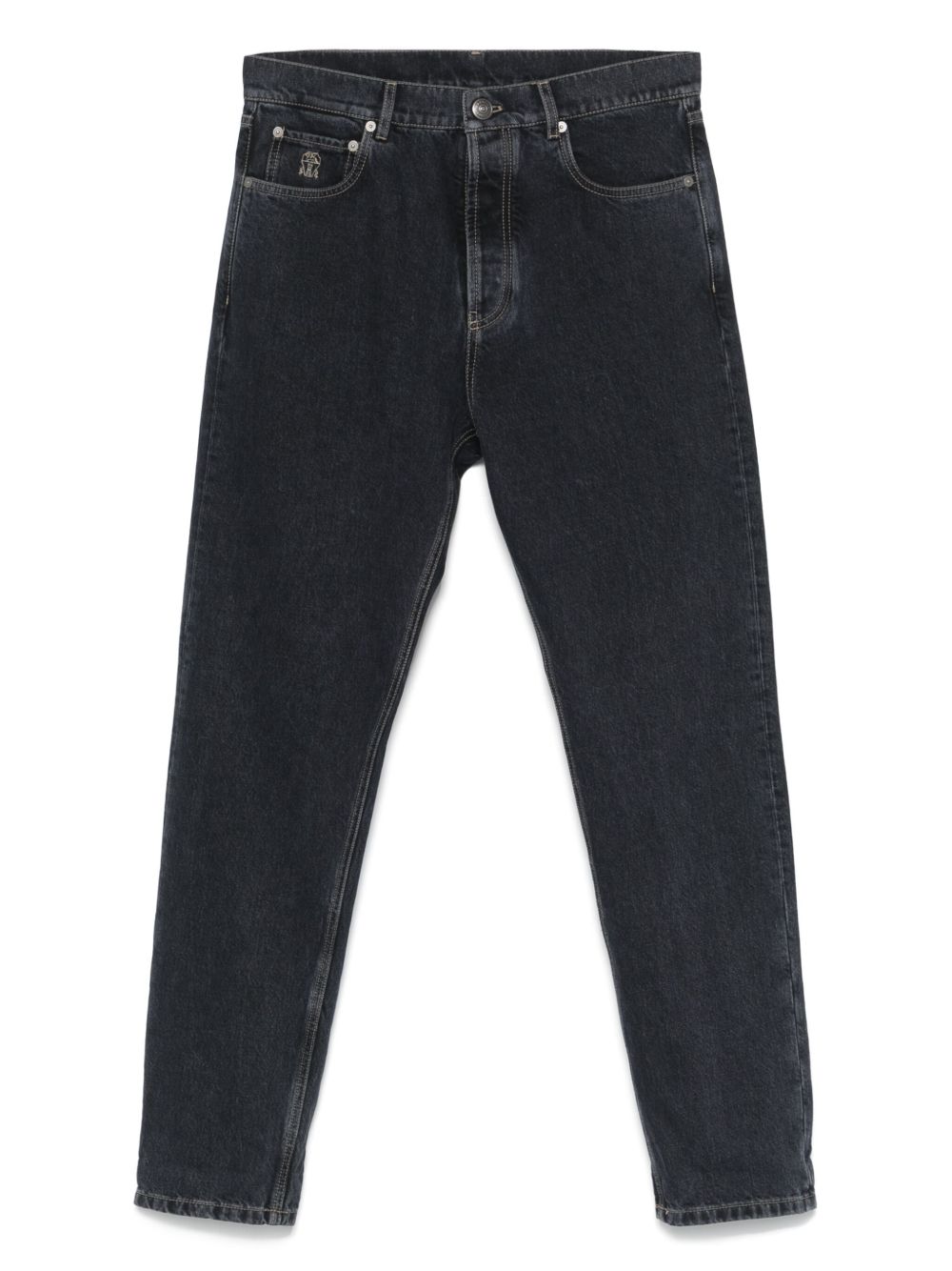 Brunello Cucinelli Jeans in Grey Denim