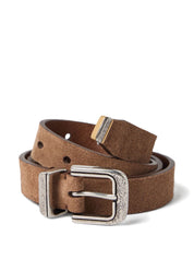Brunello Cucinelli buckle-fastening leather belt