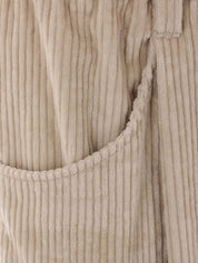 Pantalon Brunello Cucinelli en Velours Côtelé Beige