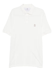 Camisetas y polos Brunello Cucinelli en algodón blanco