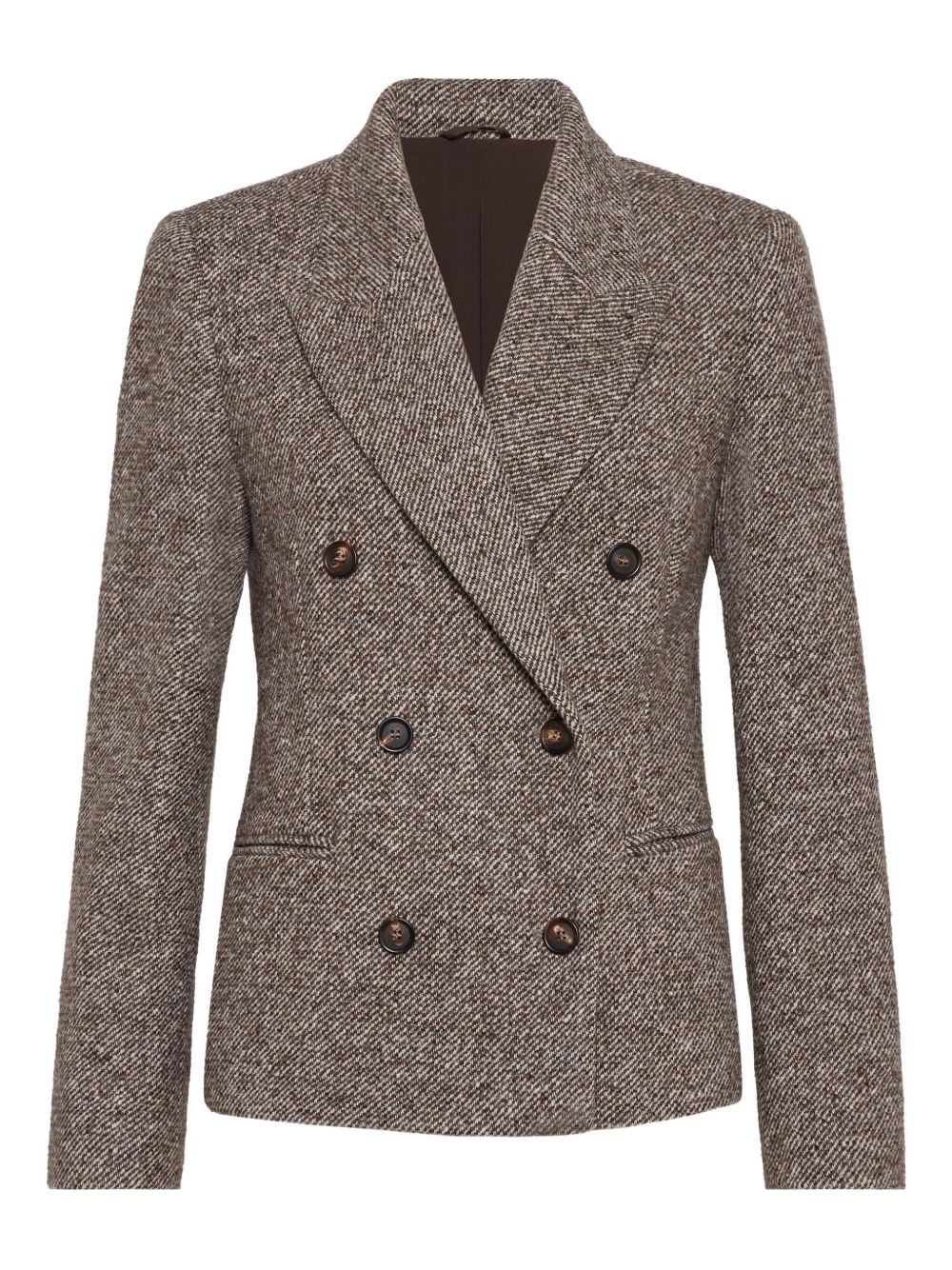 Brunello Cucinelli Jackets Brown wool jacket
