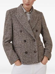 Brunello Cucinelli Jackets Brown wool jacket
