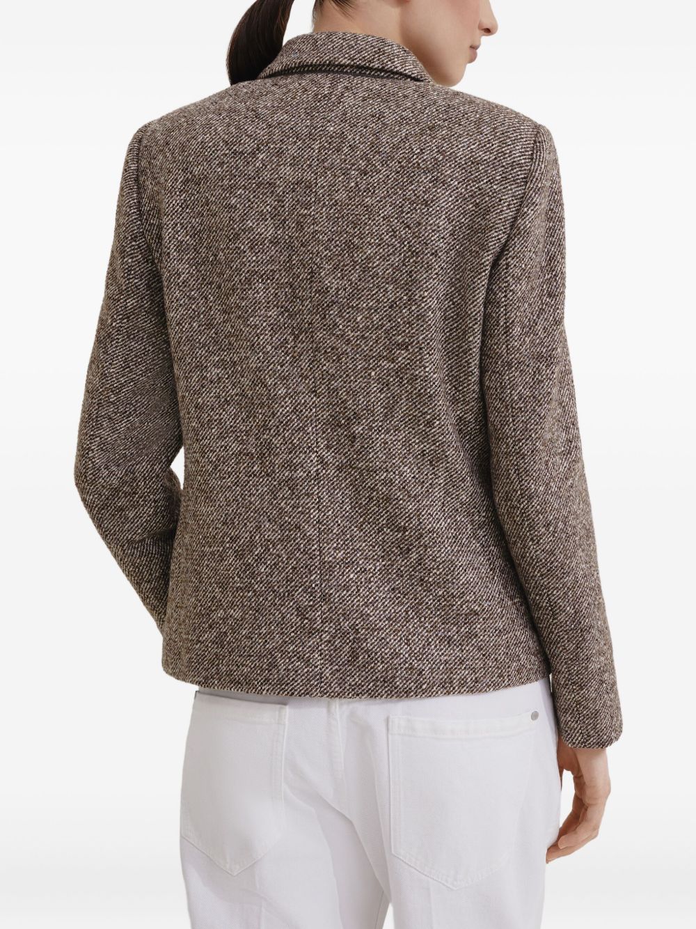 Brunello Cucinelli Jackets Brown wool jacket