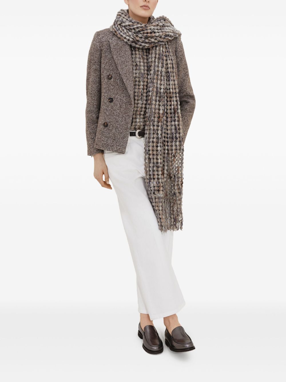 Brunello Cucinelli Jackets Brown wool jacket