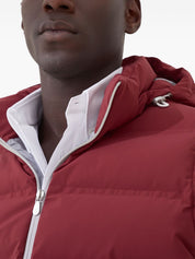 Brunello Cucinelli Jackets Red down vest
