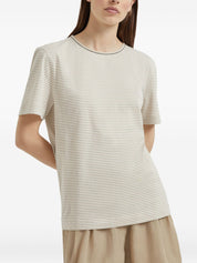 Brunello Cucinelli T-shirts et Polos Beige