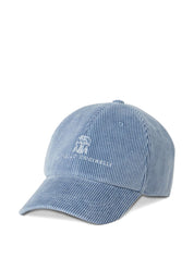 Brunello Cucinelli Clear Blue Hat