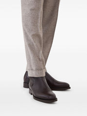 Bottes Brunello Cucinelli en marron Havane
