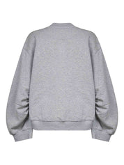 Les pulls Attico gris clair