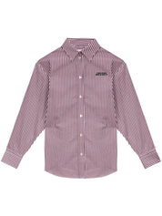 Isabel Marant beige cotton stripe shirt