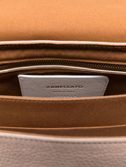 Zanellato Bags.. Beige suede leather handbag
