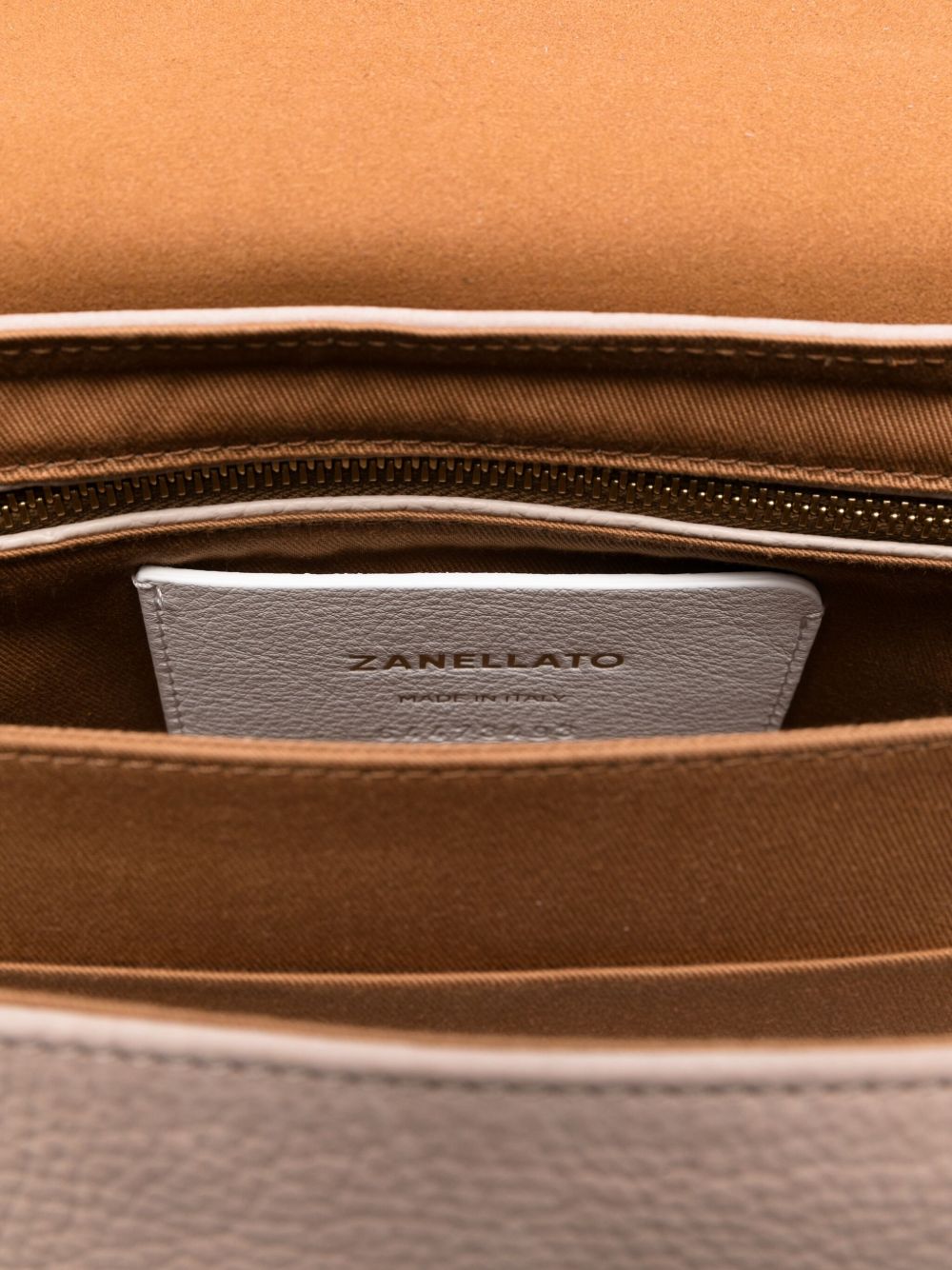 Zanellato Bags.. Beige suede leather handbag