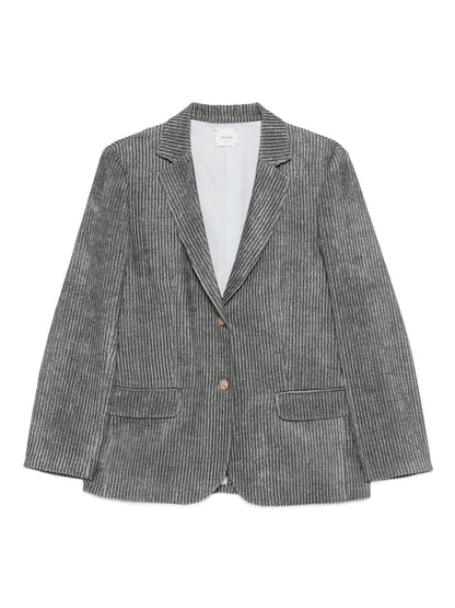 Alysi Jackets Grey — Silk & Nylon Women’s Jacket