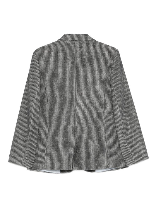 Alysi Jackets Grey — Silk & Nylon Women’s Jacket