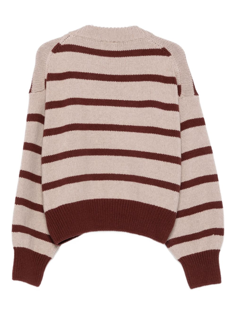 Beige silk and wool jumper — Alysi sweater