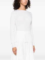 Elisabetta Franchi Sweaters Ivory wool blend