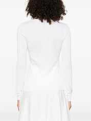 Elisabetta Franchi Sweaters Ivory wool blend
