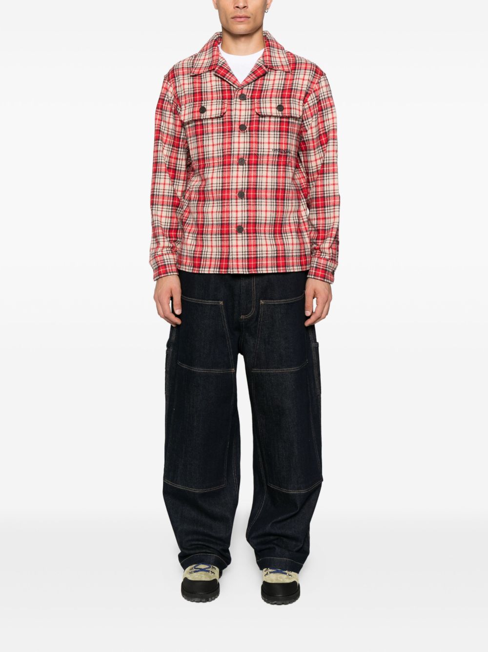 Chemises Emporio Armani Rouge