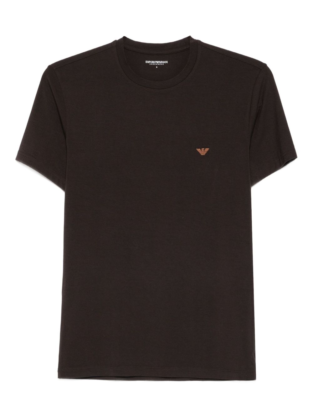 Emporio Armani Brown Top — Silk & Nylon Menswear