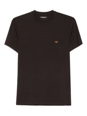 Emporio Armani Brown Top — Silk & Nylon Menswear