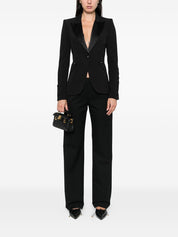 Elisabetta Franchi Jackets Black tailored jacket